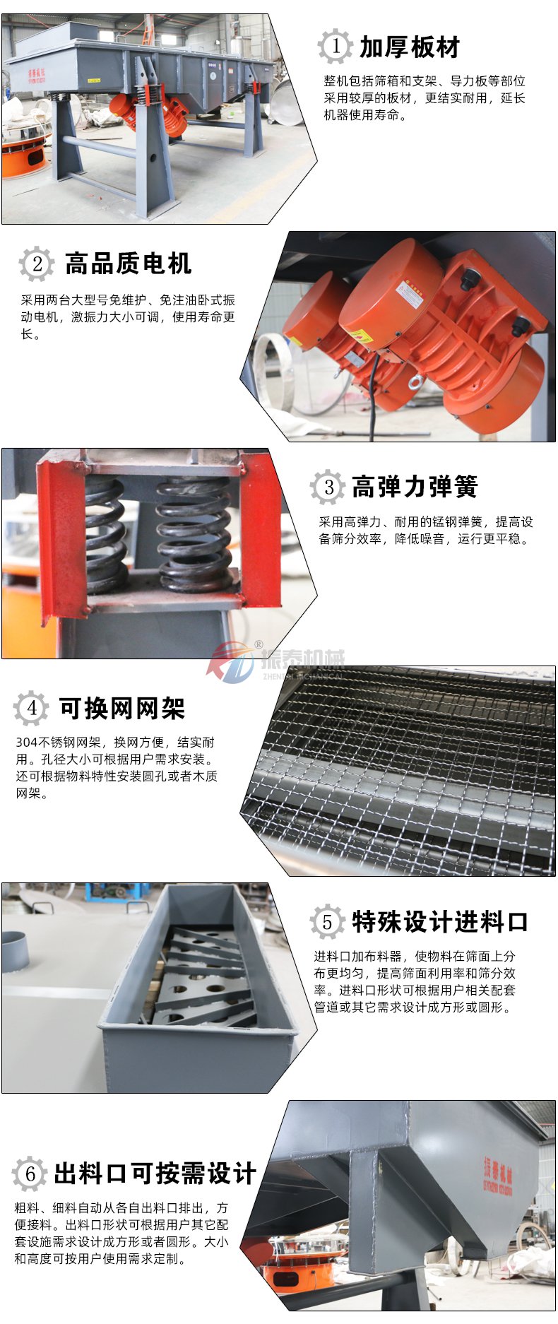 機(jī)制砂直線振動篩